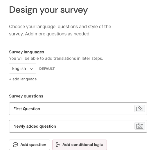 Setting Survey Preferences and Styles