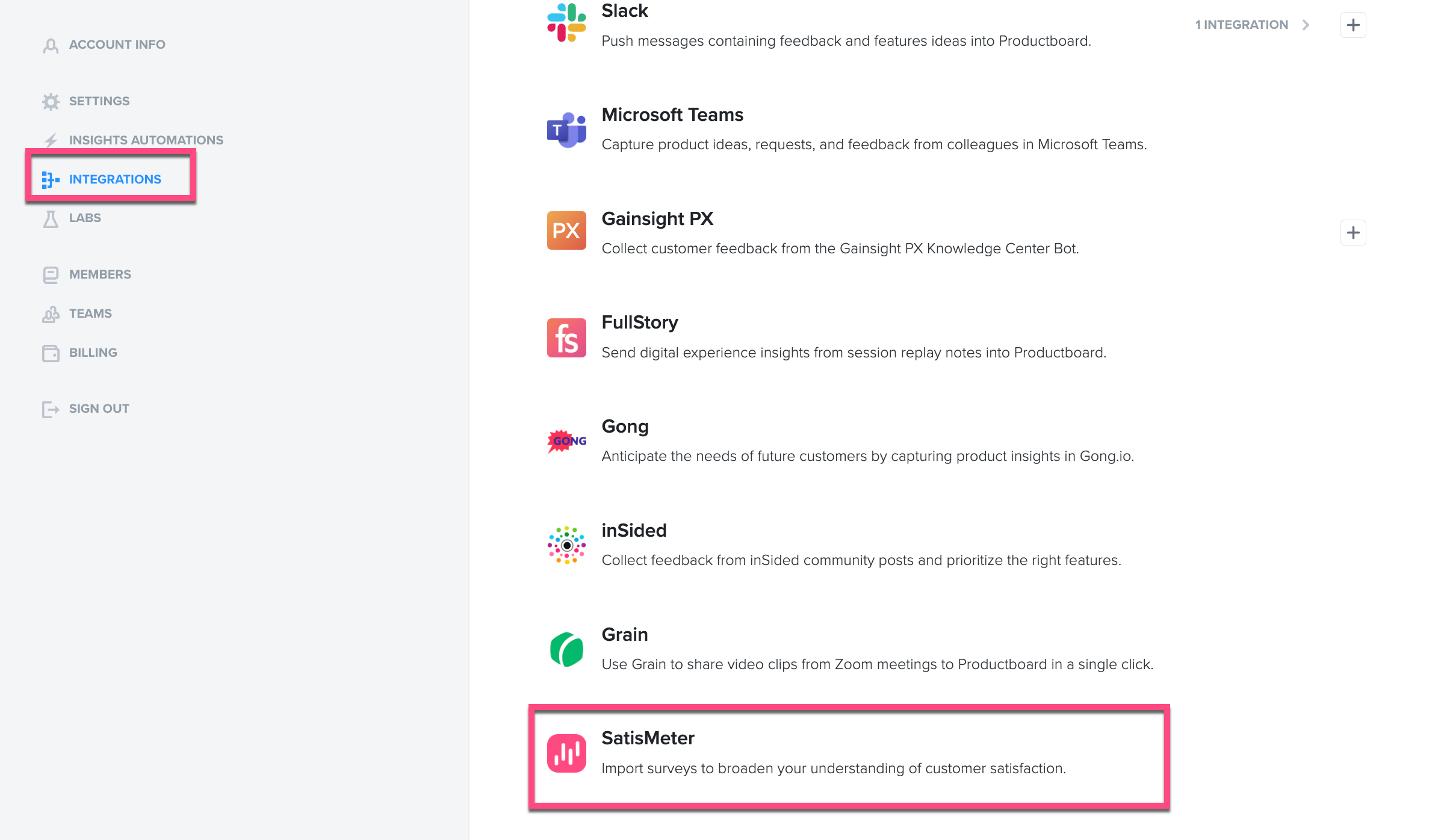 Link user feedback to related feature ideas using insights – Productboard  Support